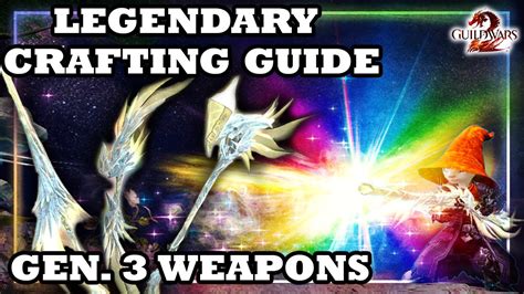 legendary weapons gw2 crafting guide.